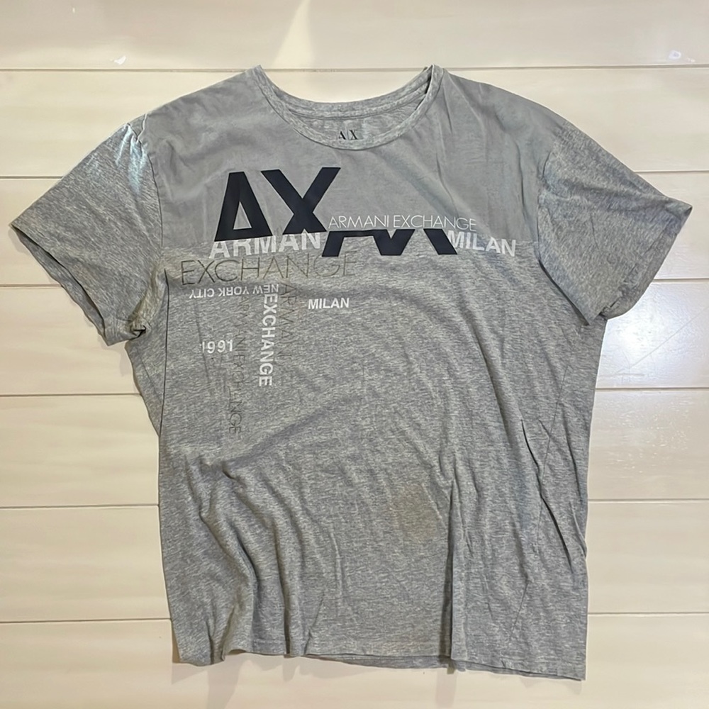 Armani Exchange AX Milan New York City Since 1991 T-Shirt Mens XXL lightweight